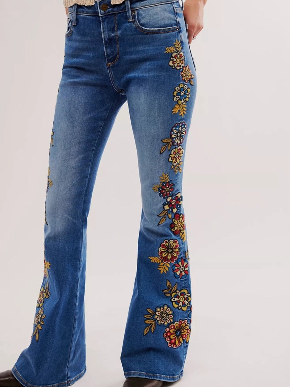 Free People Driftwood Flare Jeans - Women